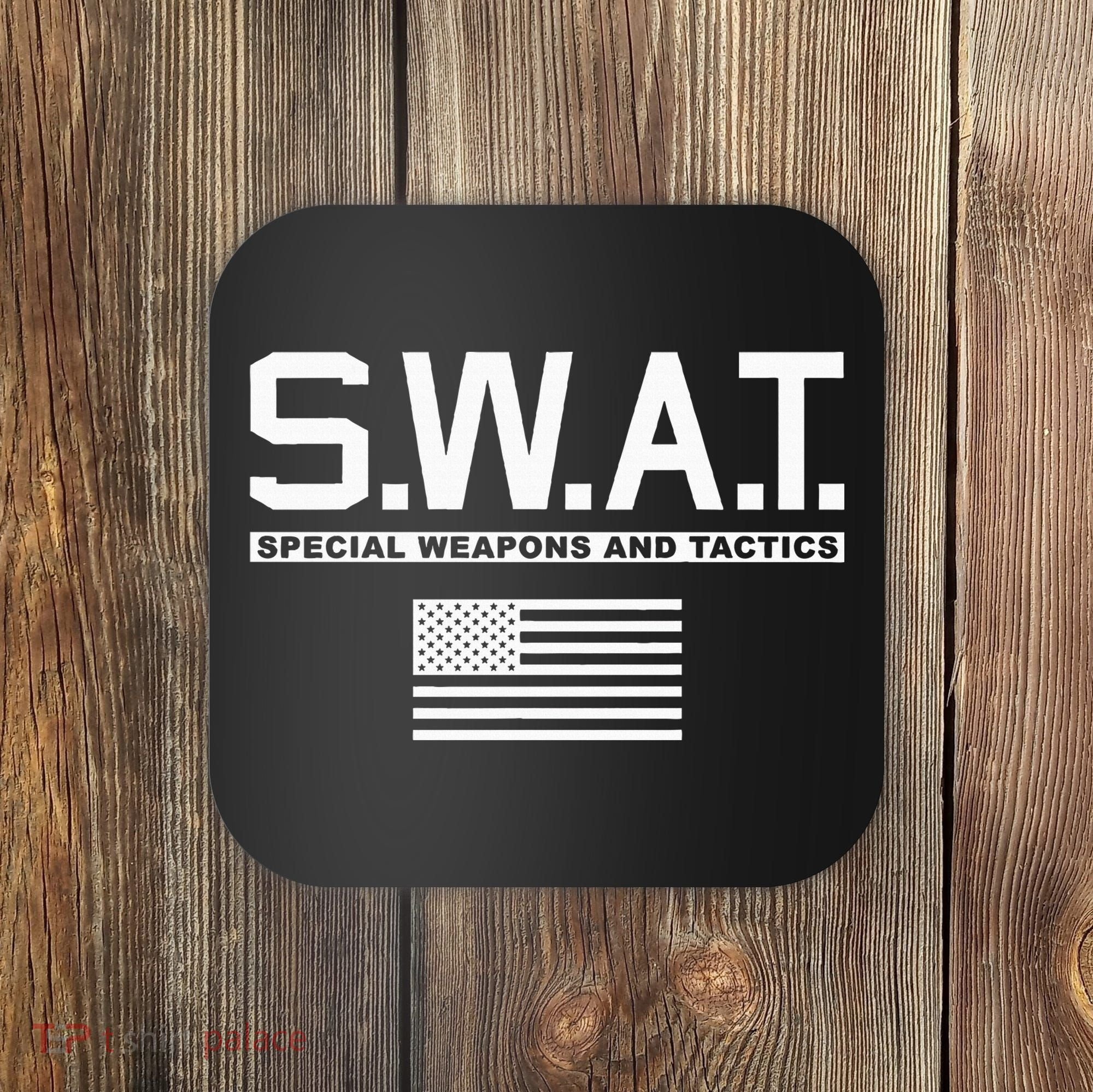 Swat Special Weapons And Tactics Police S.W.A.T Coaster