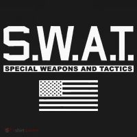 Swat Special Weapons And Tactics Police S.W.A.T Women's Hoodie thumb 2