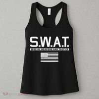 Swat Special Weapons And Tactics Police S.W.A.T Women's Tank Top thumb 3