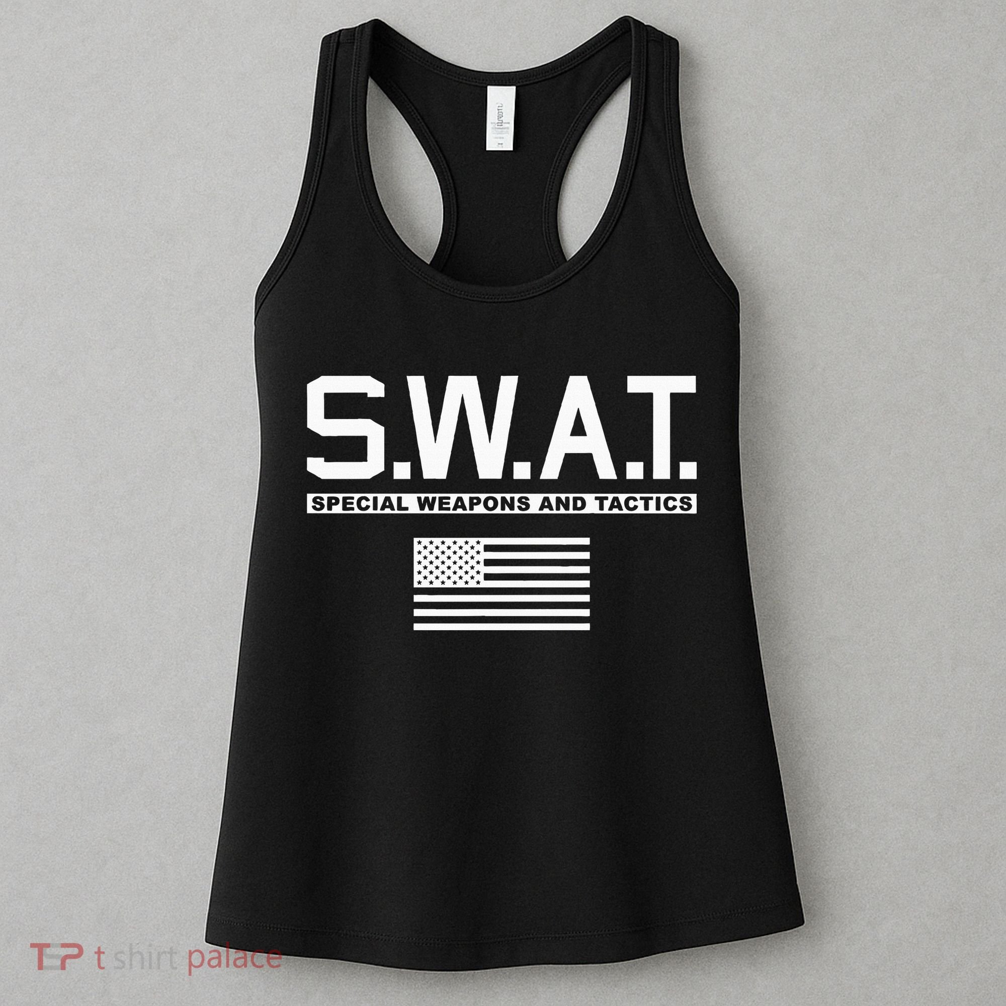 Swat Special Weapons And Tactics Police S.W.A.T Women's Tank Top