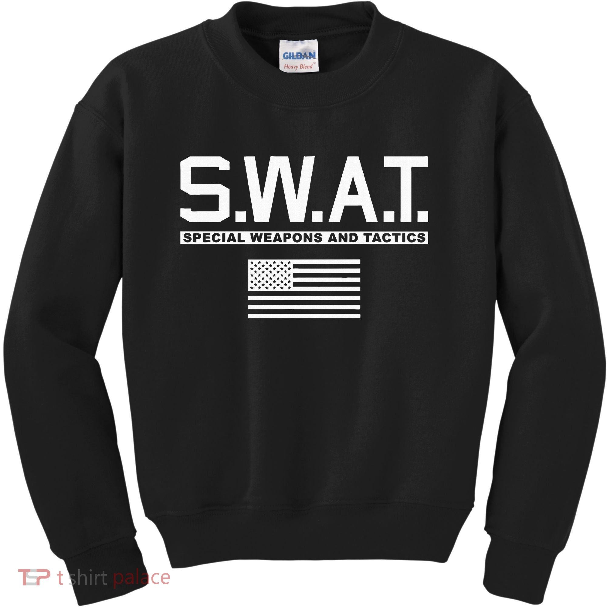 Swat Special Weapons And Tactics Police S.W.A.T Kids Sweatshirt