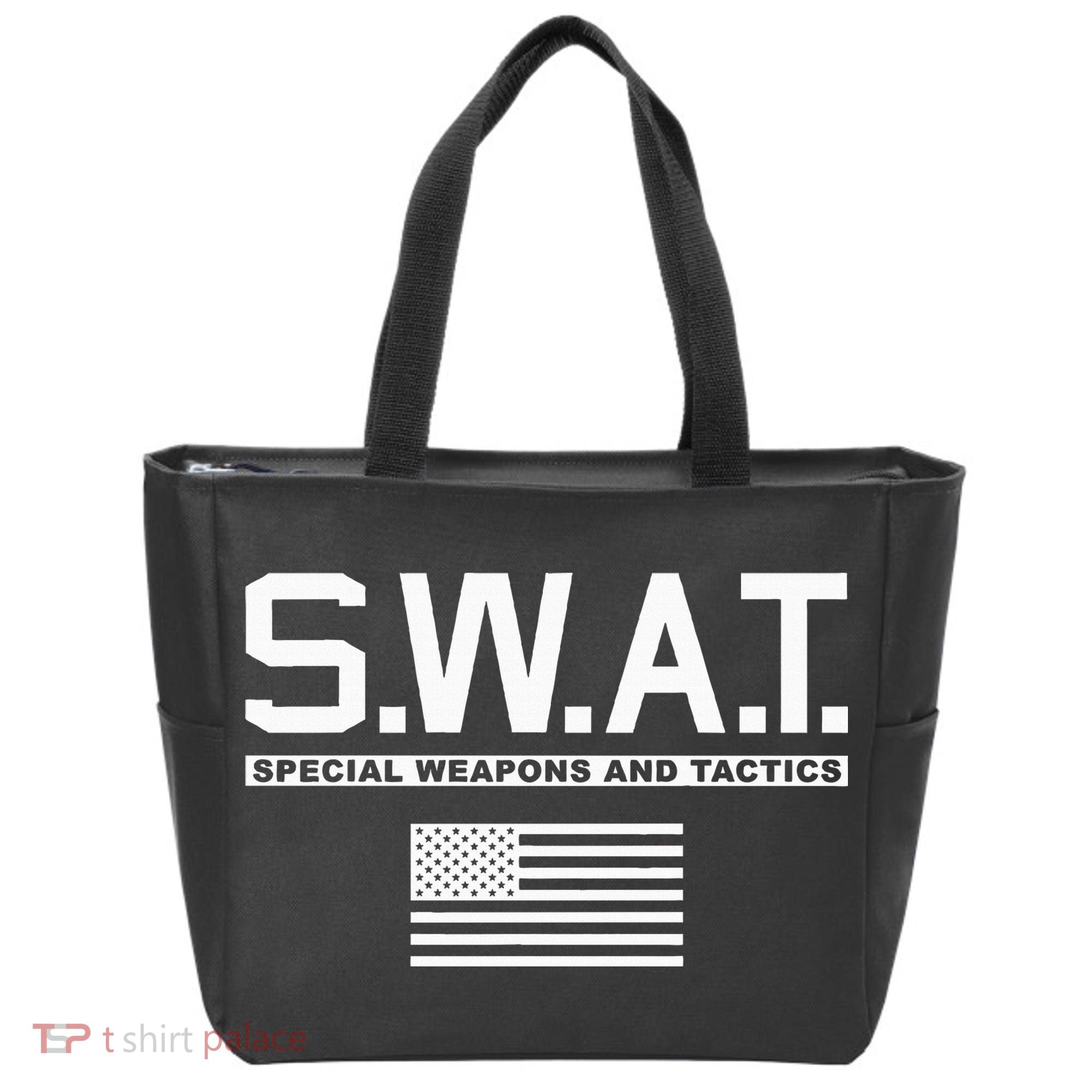 Swat Special Weapons And Tactics Police S.W.A.T Tote Bag