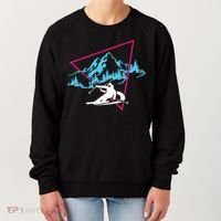 Skier Skiing Winter Sport Ski Skiers Ski Lover Gift Women's Sweatshirt thumb 0