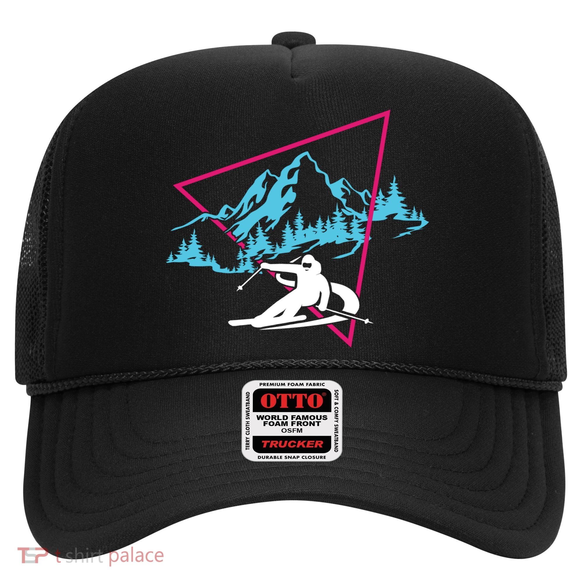 Skier Skiing Winter Sport Ski Skiers Ski Lover Gift Hat