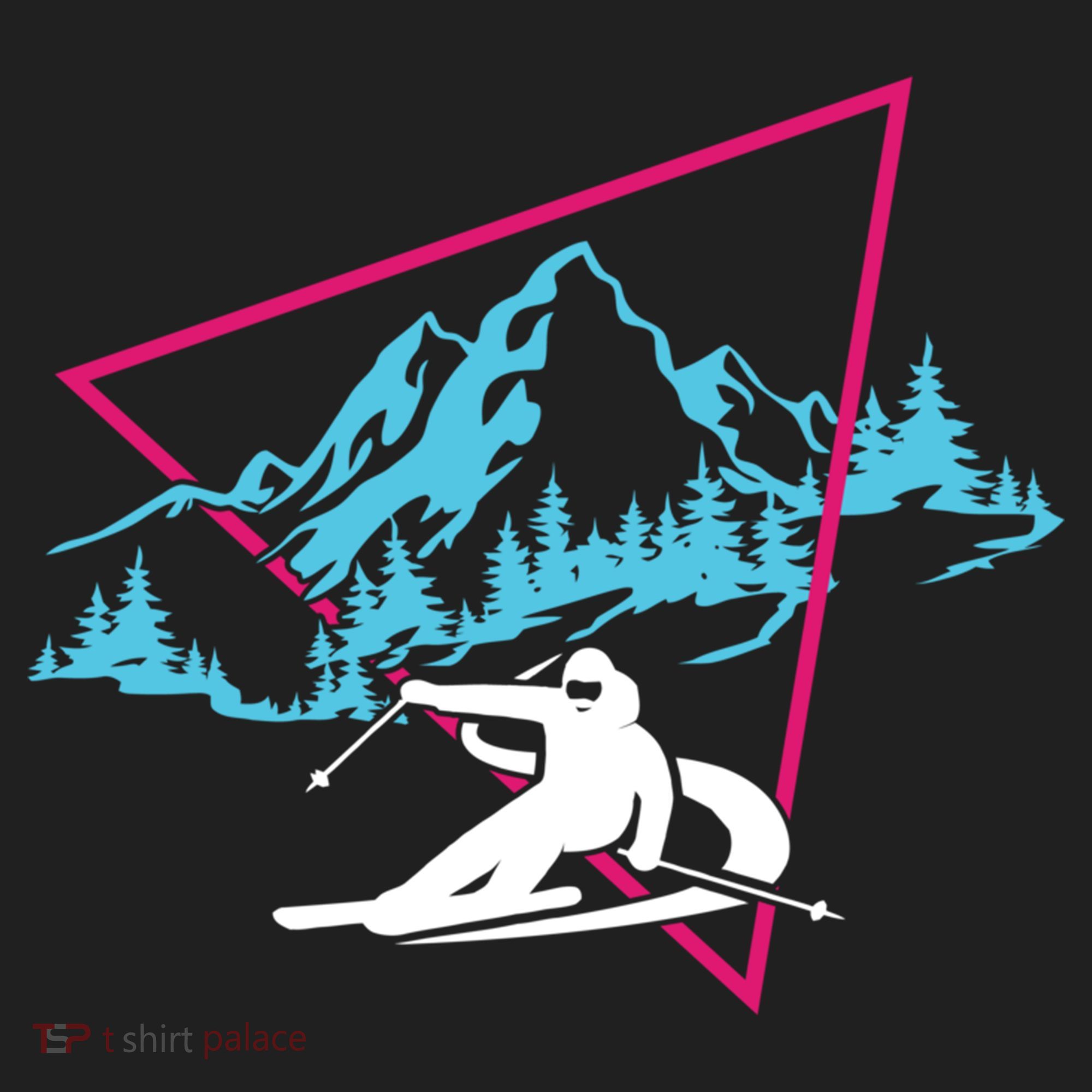 Skier Skiing Winter Sport Ski Skiers Ski Lover Gift Golf Towel