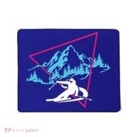 Skier Skiing Winter Sport Ski Skiers Ski Lover Gift Mousepad thumb 0