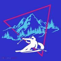Skier Skiing Winter Sport Ski Skiers Ski Lover Gift Women's Tank Top thumb 5