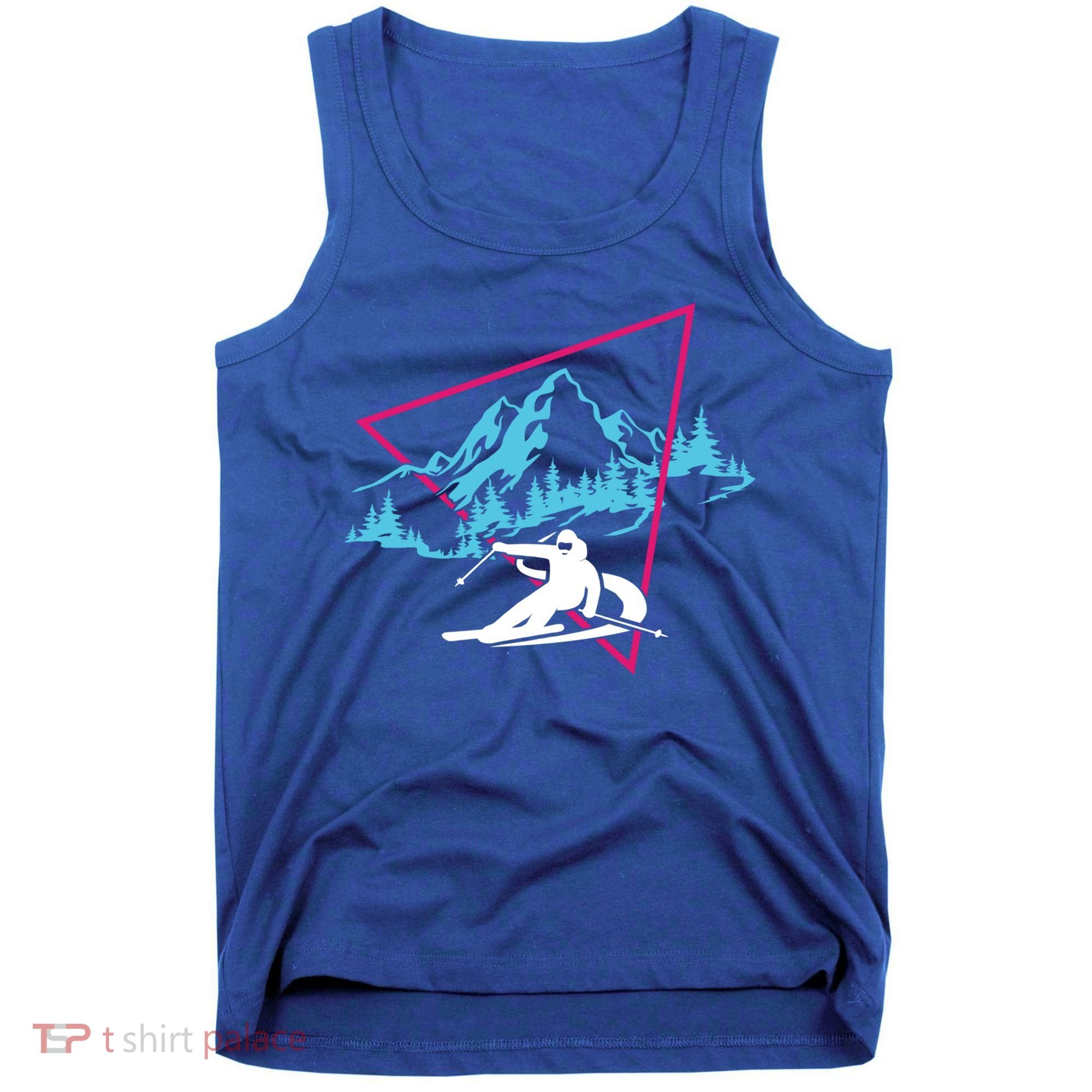 Skier Skiing Winter Sport Ski Skiers Ski Lover Gift Tank Top