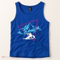 Skier Skiing Winter Sport Ski Skiers Ski Lover Gift Tank Top thumb 2