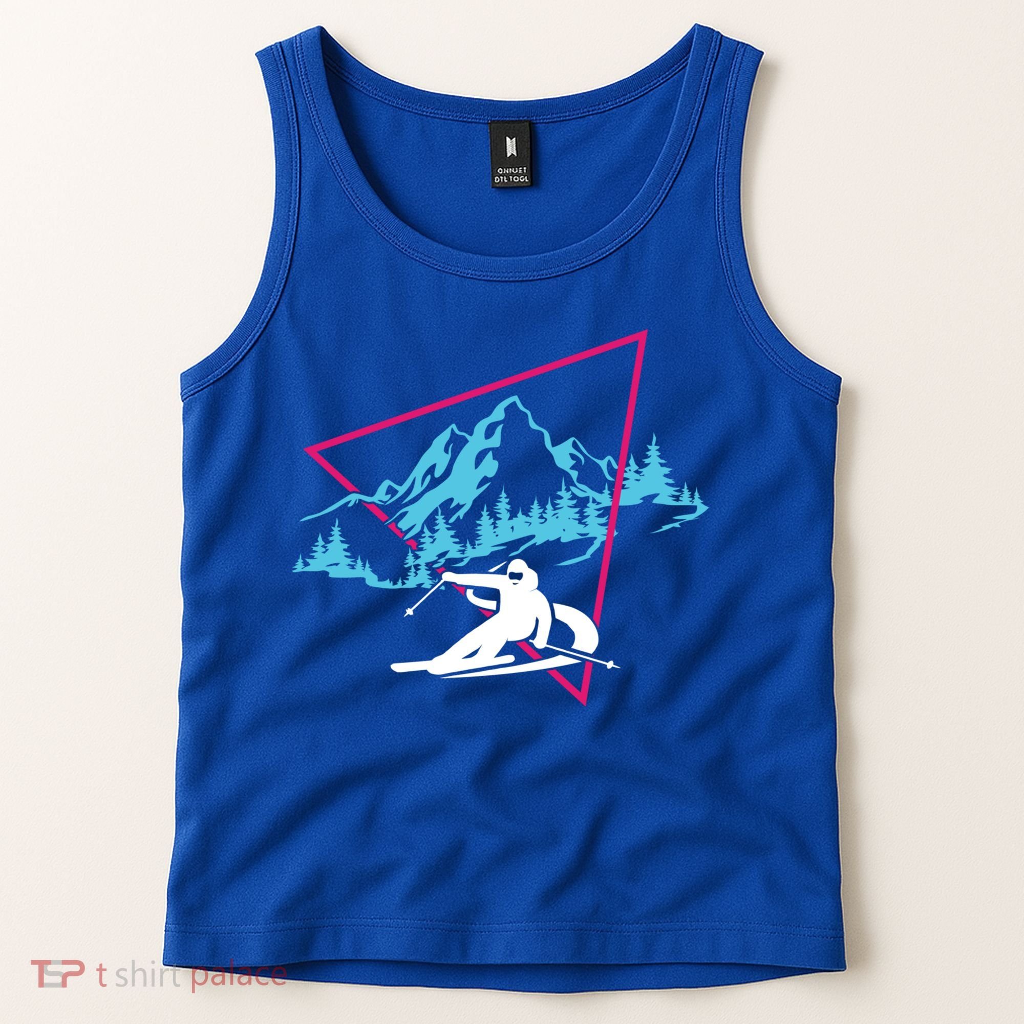 Skier Skiing Winter Sport Ski Skiers Ski Lover Gift Tank Top