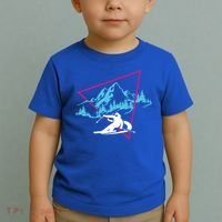 Skier Skiing Winter Sport Ski Skiers Ski Lover Gift Toddler T-Shirt thumb 2