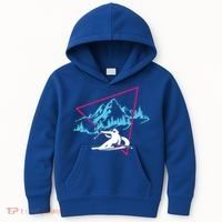 Skier Skiing Winter Sport Ski Skiers Ski Lover Gift Kids Hoodie thumb 0