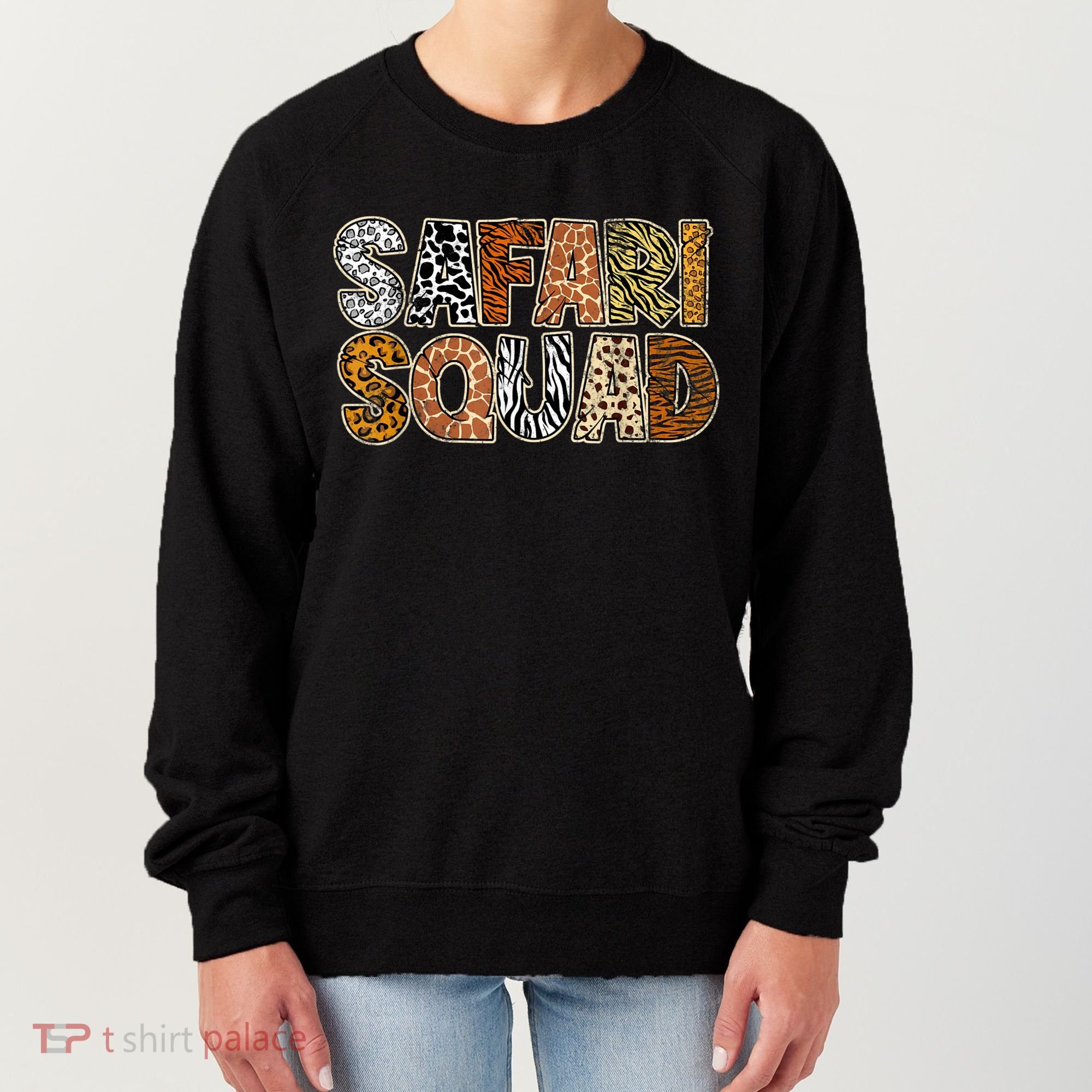 Safari Squad Wild Animals Lover Women's Sweatshirt
