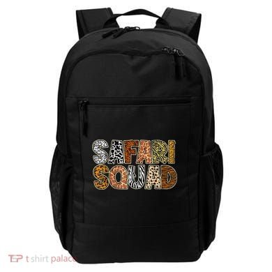 Safari Squad Wild Animals Lover Backpack
