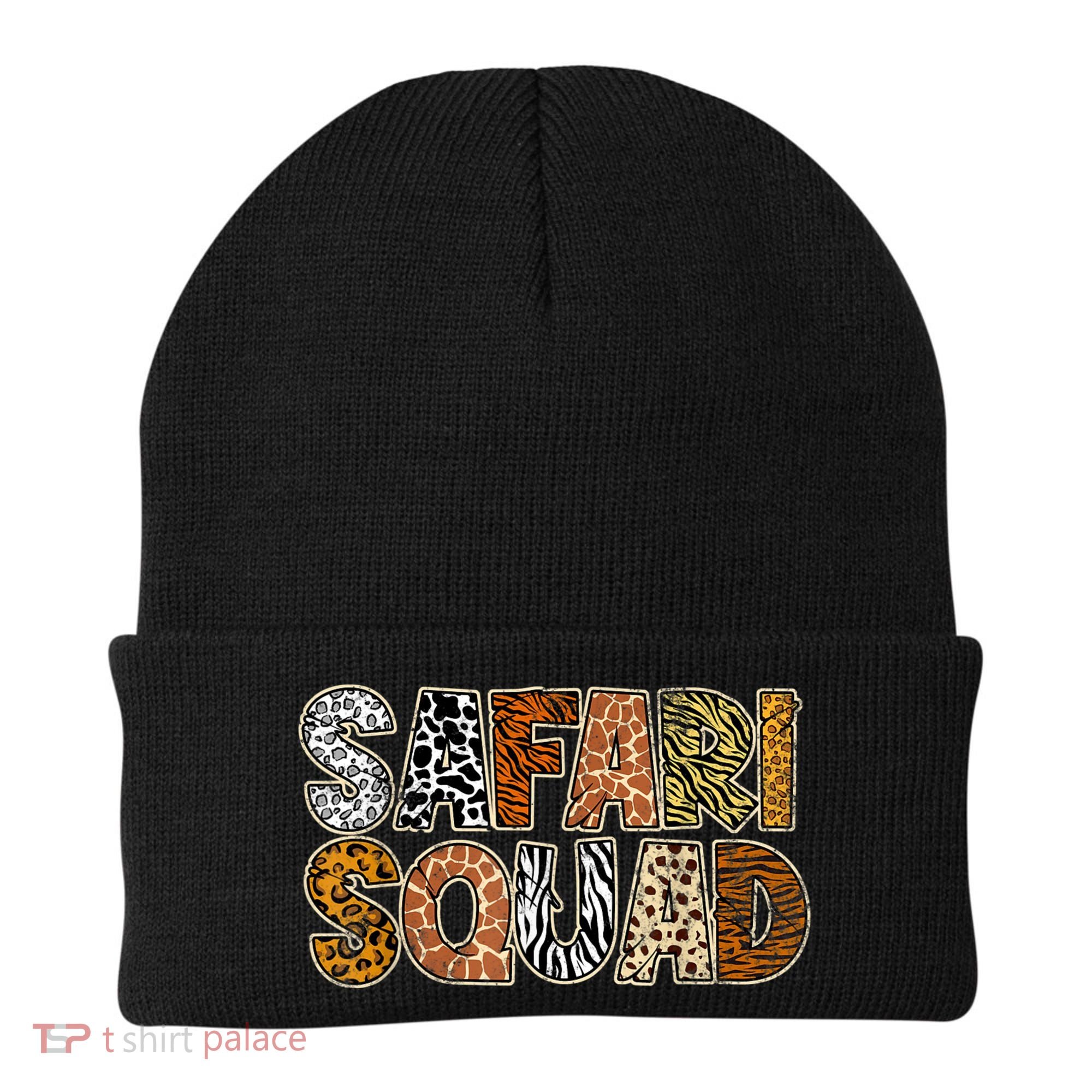 Safari Squad Wild Animals Lover Beanie