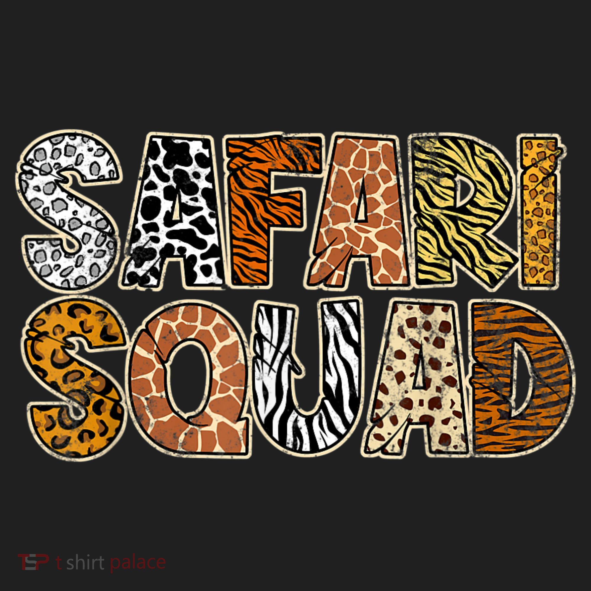 Safari Squad Wild Animals Lover Beanie