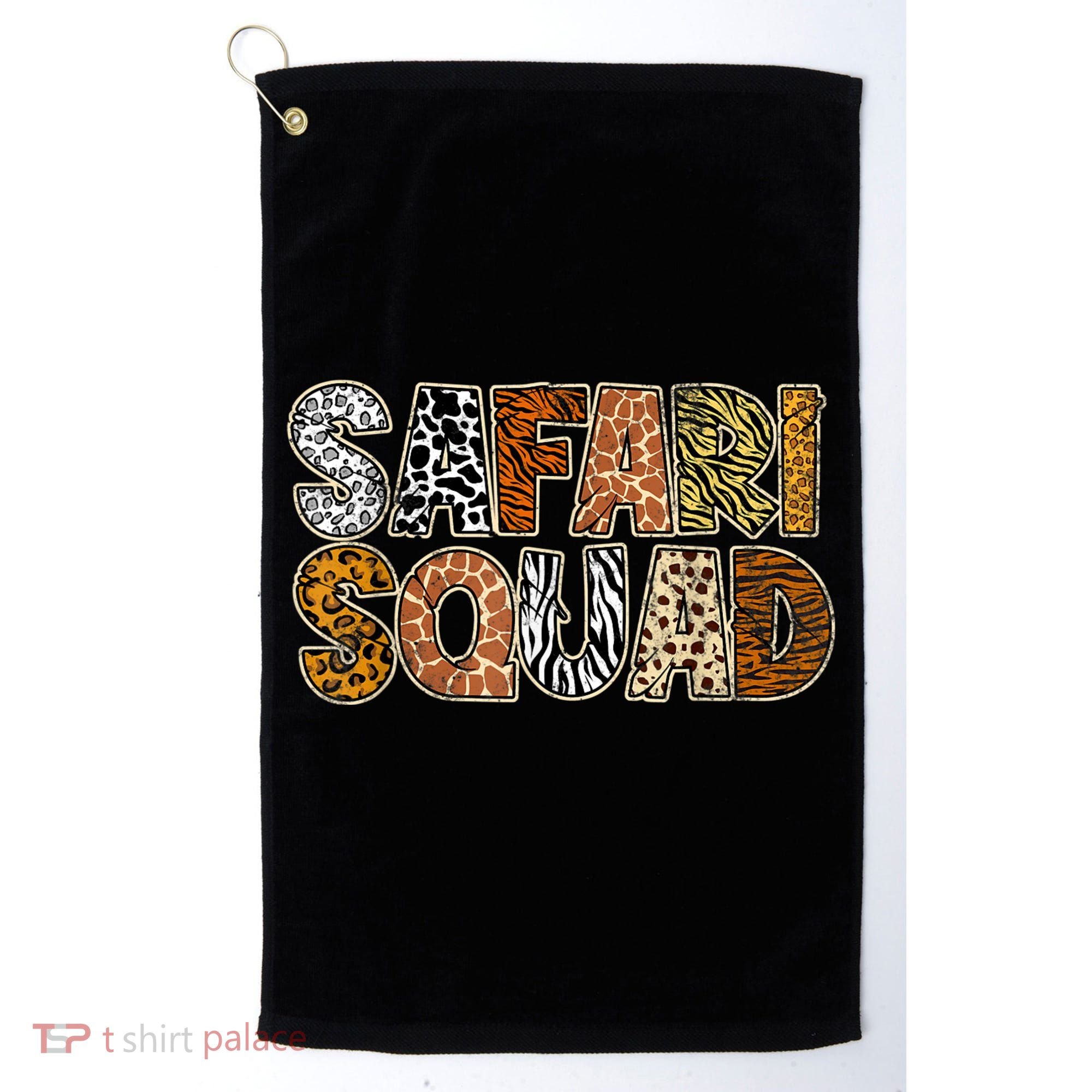 Safari Squad Wild Animals Lover Golf Towel