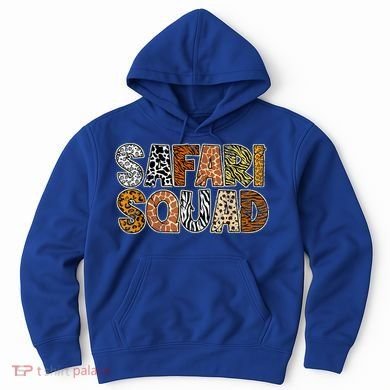 Safari Squad Wild Animals Lover Hoodie