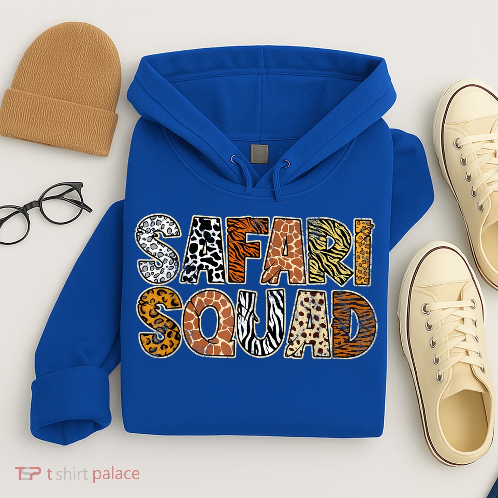 Safari Squad Wild Animals Lover Hoodie
