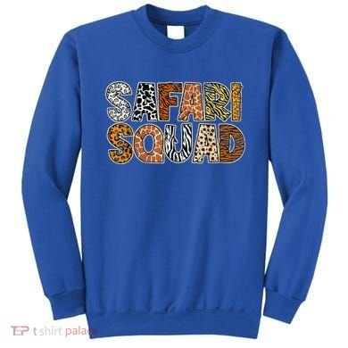 Safari Squad Wild Animals Lover Sweatshirt