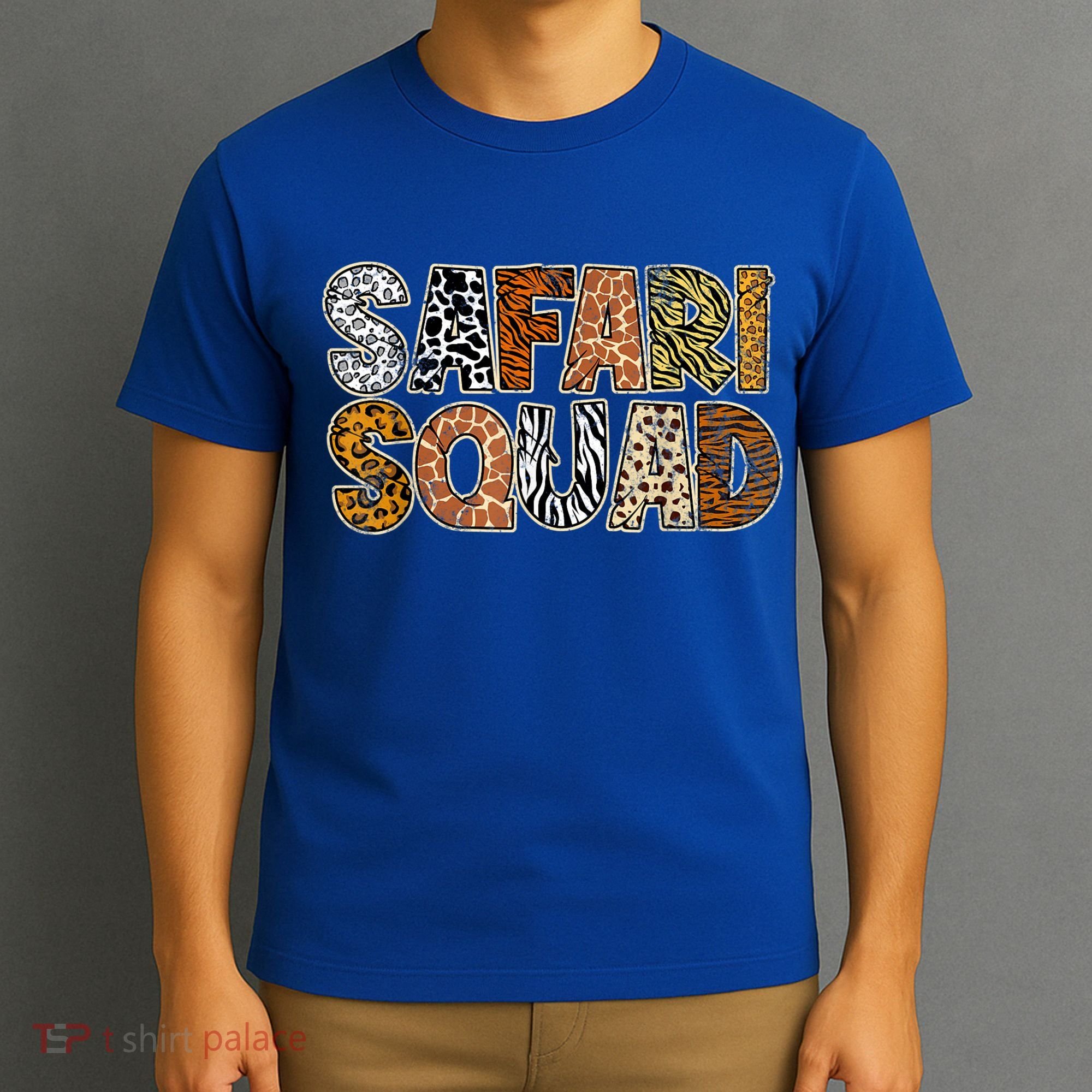 Safari Squad Wild Animals Lover T-Shirt