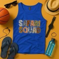 Safari Squad Wild Animals Lover Tank Top thumb 4