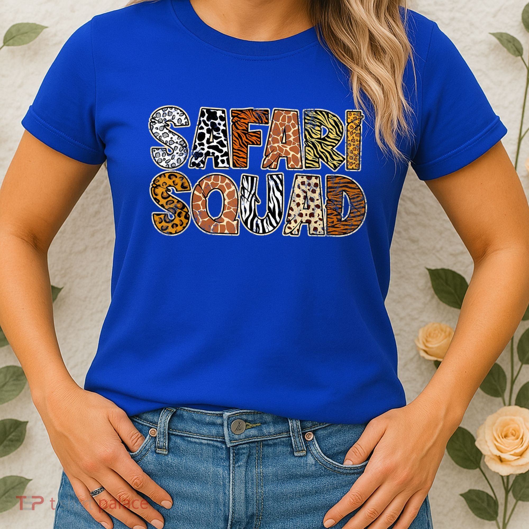 Safari Squad Wild Animals Lover Women's T-Shirt