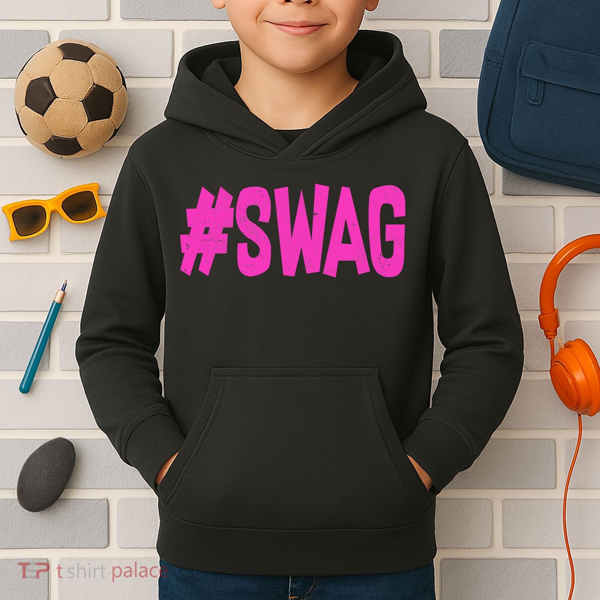#Swag Kids Hoodie