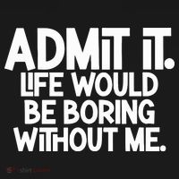 Admit It Life Would Be Boring Without Me Kids Hoodie thumb 5