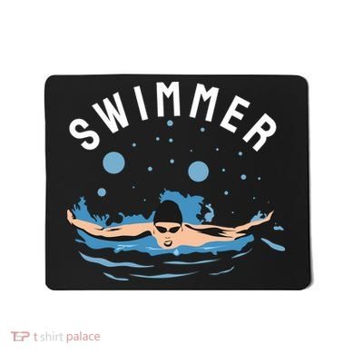 Swimmer Mousepad