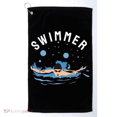 Swimmer Golf Towel