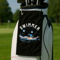 Swimmer Golf Towel thumb 2