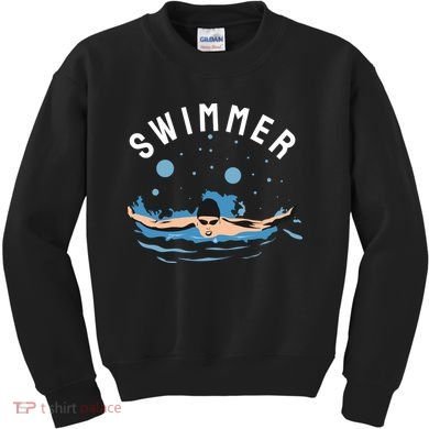 Swimmer Kids Sweatshirt