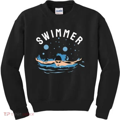 Swimmer Kids Sweatshirt