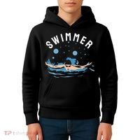 Swimmer Kids Hoodie thumb 4