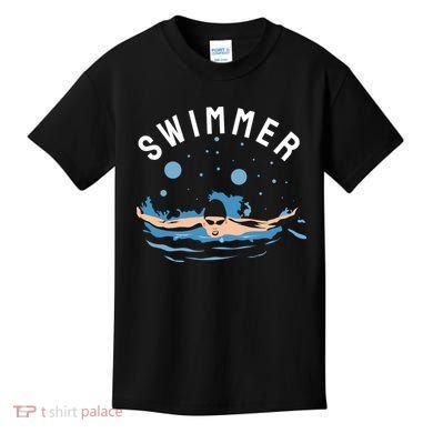 Swimmer Kids T-Shirt