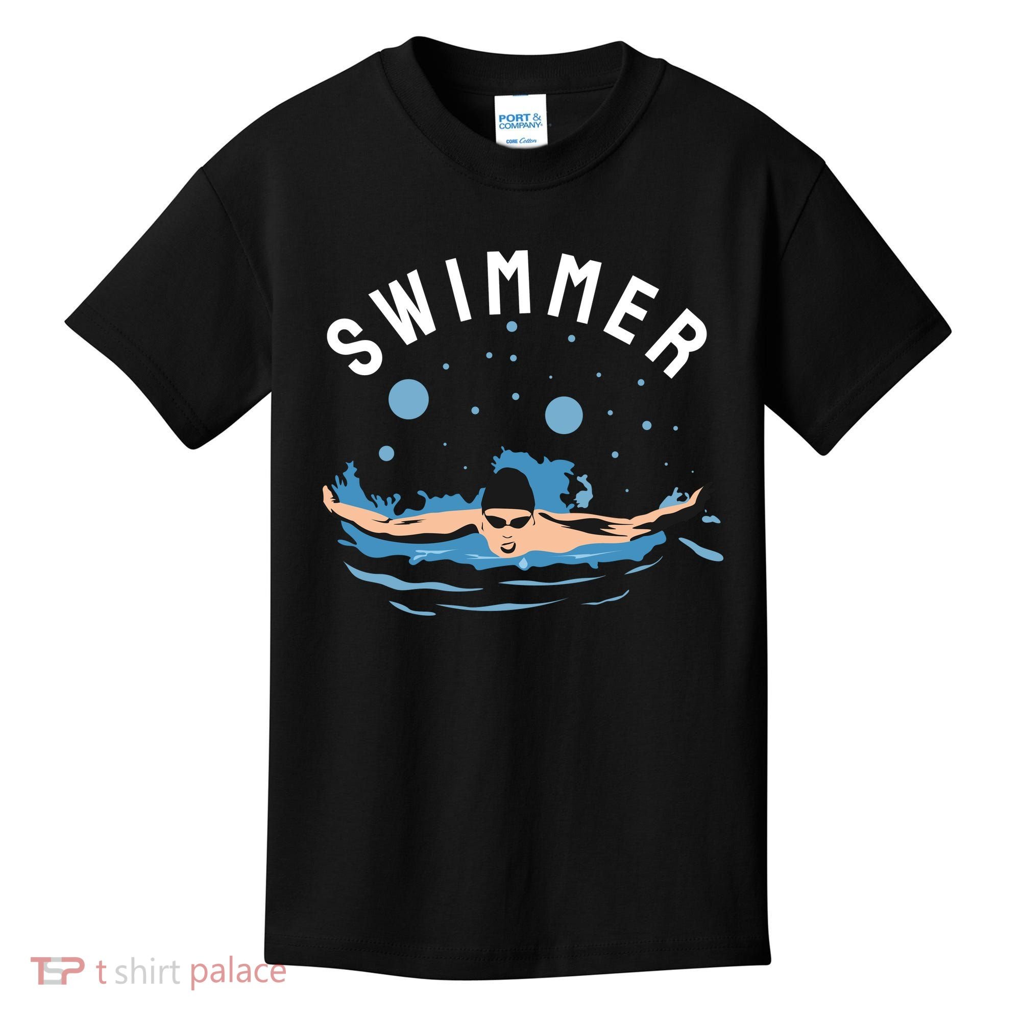 Swimmer Kids T-Shirt