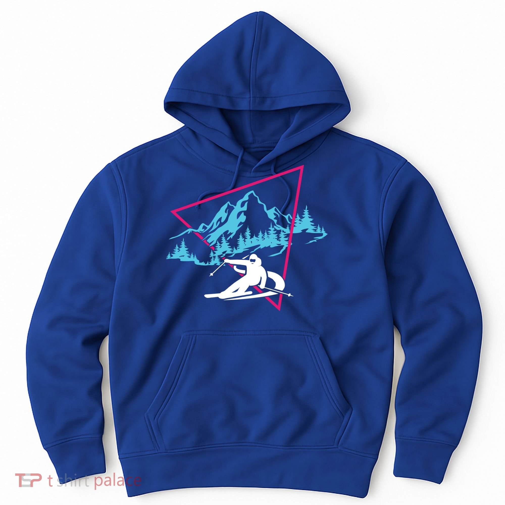 Skier Skiing Winter Sport Ski Skiers Ski Lover Great Gift Hoodie