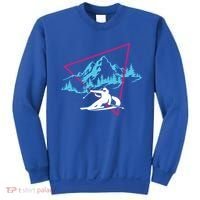 Skier Skiing Winter Sport Ski Skiers Ski Lover Great Gift Sweatshirt thumb 0