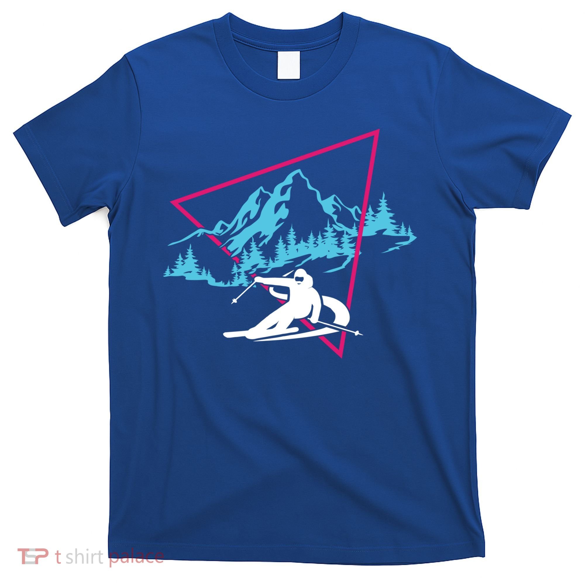 Skier Skiing Winter Sport Ski Skiers Ski Lover Great Gift T-Shirt
