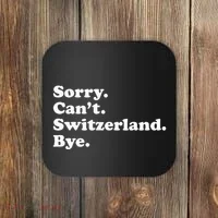 Switzerland Coaster thumb 0