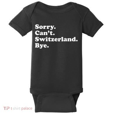 Switzerland Baby Bodysuit