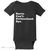 Switzerland Baby Bodysuit thumb 0