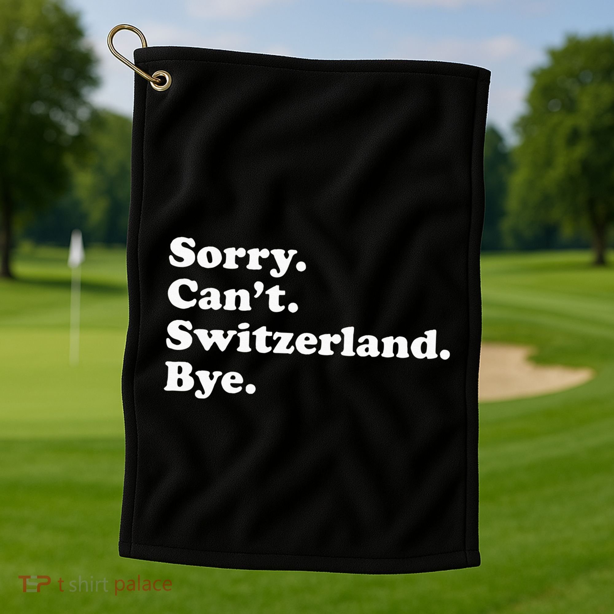 Switzerland Golf Towel