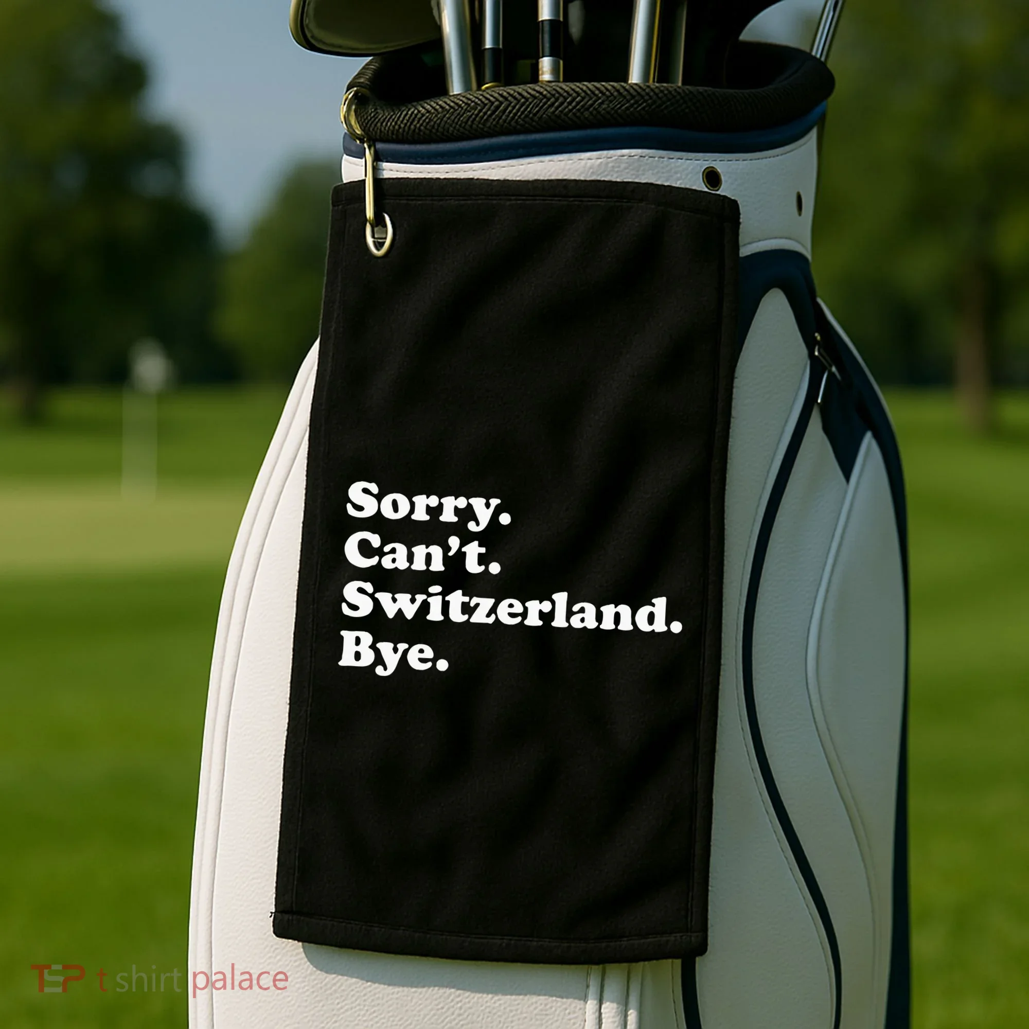 Switzerland Golf Towel