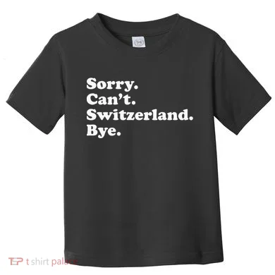 Switzerland Toddler T-Shirt