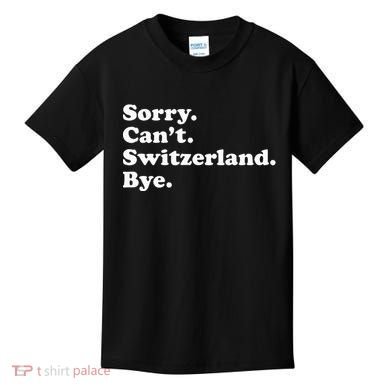 Switzerland Kids T-Shirt