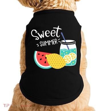 Sweet Summer Watermelon Lemonade Doggie Tank