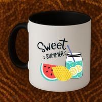 Sweet Summer Watermelon Lemonade Coffee Mug thumb 2