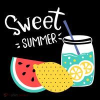 Sweet Summer Watermelon Lemonade Women's Hoodie thumb 2